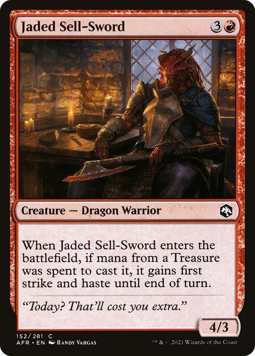 Jaded Sell-Sword in the group Advanced search at Proxyprinters.com (93240)