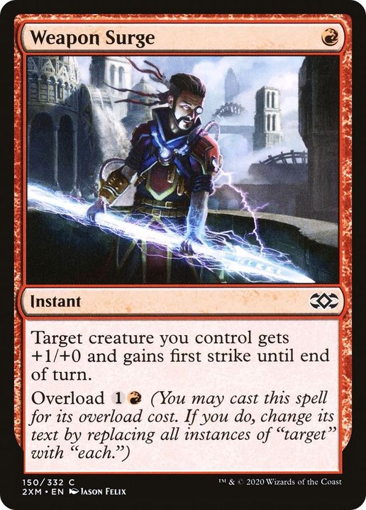 Weapon Surge in the group Magic the Gathering / Types / Colors / Red at Proxyprinters.com (9328)