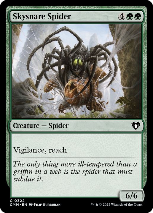 Skysnare Spider in the group Magic the Gathering / Types / Colors / Green at Proxyprinters.com (93303)