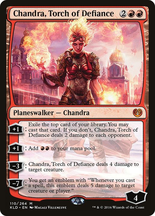 Chandra, Torch of Defiance in the group Magic the Gathering / Types / Colors / Red at Proxyprinters.com (93324)