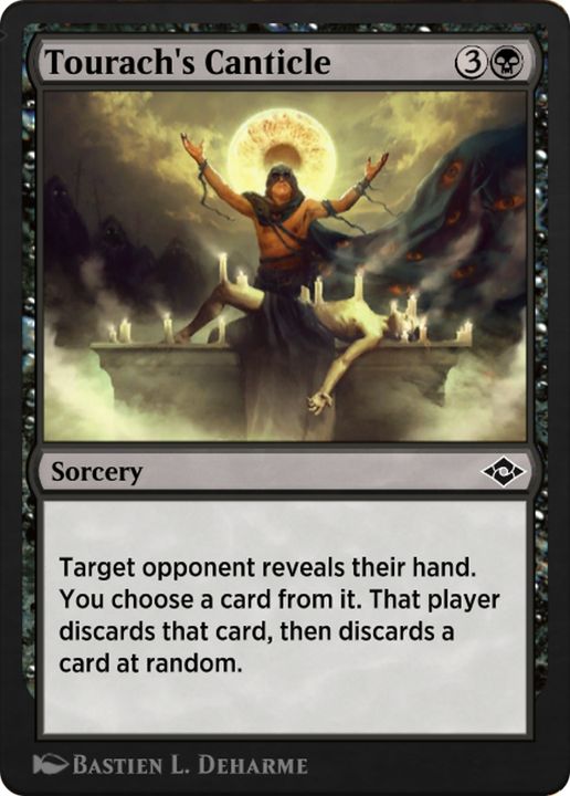 Tourach's Canticle in the group Magic the Gathering / Types / Colors / Black at Proxyprinters.com (93354)