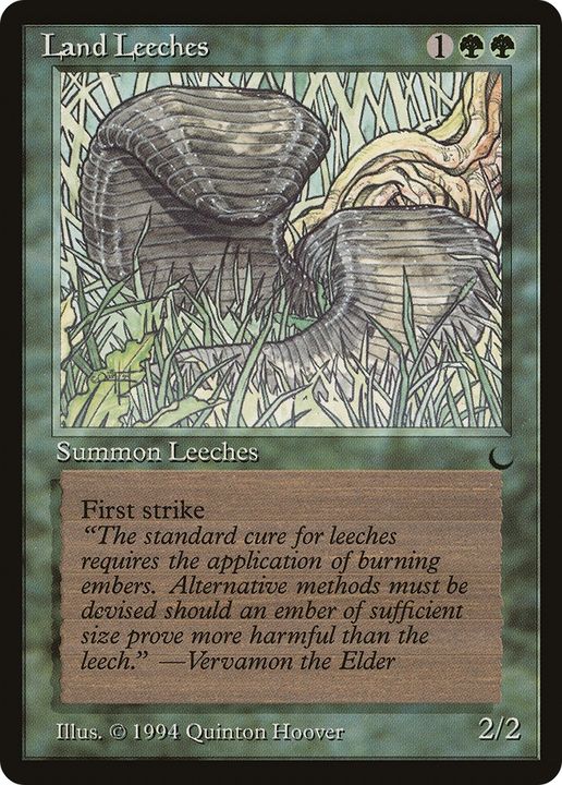 Land Leeches in the group Magic the Gathering / Types / Colors / Green at Proxyprinters.com (93356)