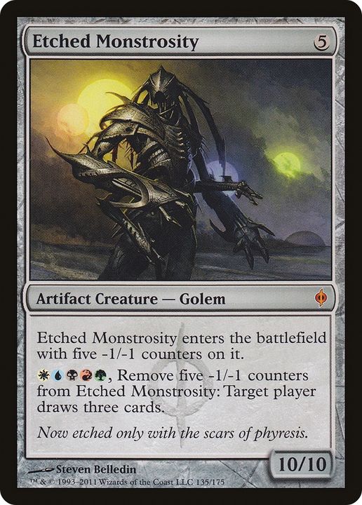 Etched Monstrosity in the group Magic the Gathering / Types / Colors / Colorless at Proxyprinters.com (93358)