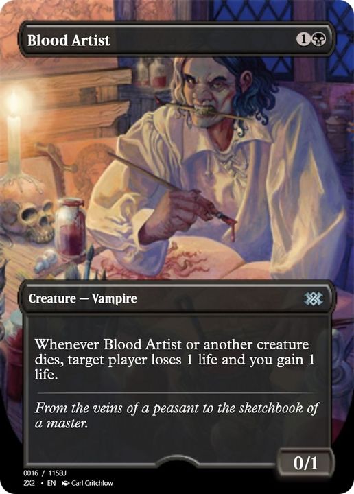 Blood Artist in the group Magic the Gathering / Types / Colors / Black at Proxyprinters.com (9336)