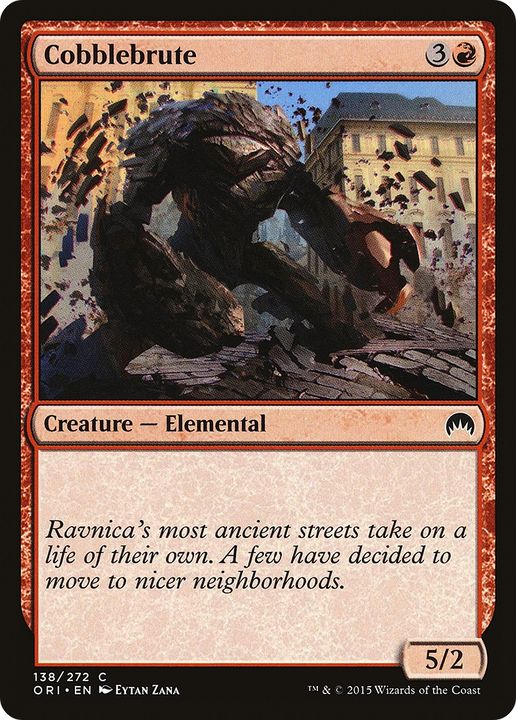 Cobblebrute in the group Magic the Gathering / Types / Colors / Red at Proxyprinters.com (93370)