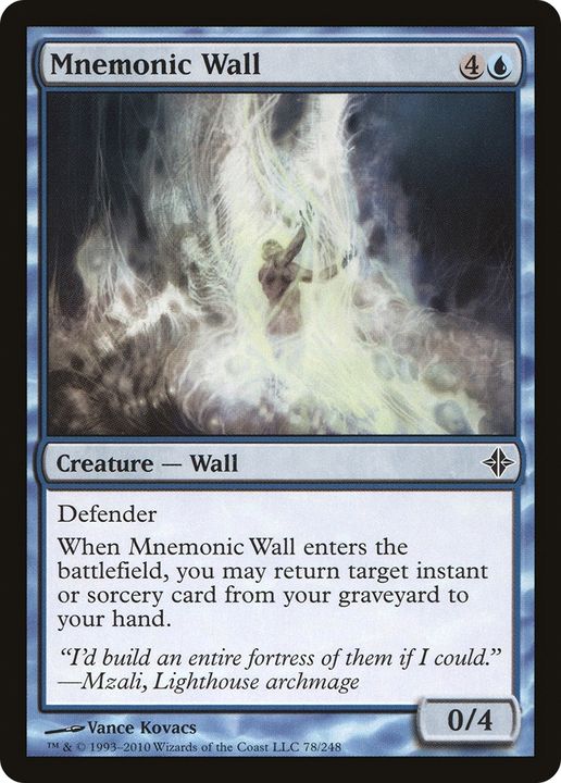 Mnemonic Wall in the group Magic the Gathering / Sets / Rivals of Ixalan at Proxyprinters.com (93377)