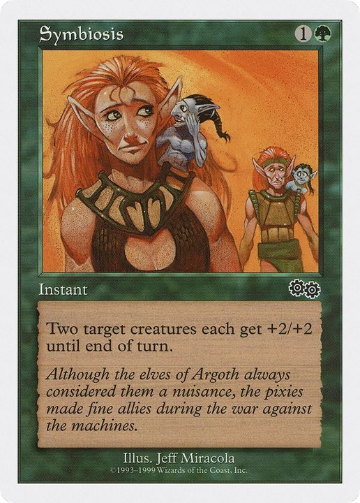 Symbiosis in the group Magic the Gathering / Types / Colors / Green at Proxyprinters.com (93406)