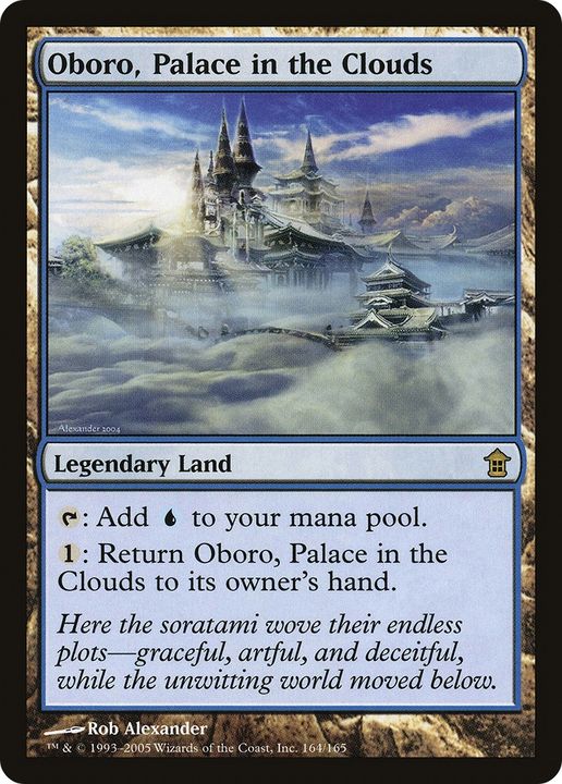 Oboro, Palace in the Clouds in the group Magic the Gathering / Types / Colors / Colorless at Proxyprinters.com (93409)