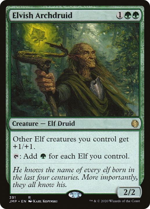 Elvish Archdruid in the group Magic the Gathering / Types / Colors / Green at Proxyprinters.com (93412)