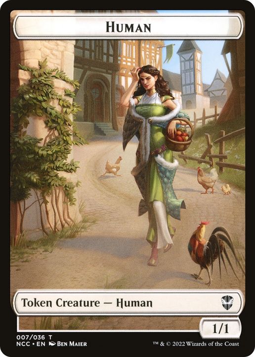 Human in the group Magic the Gathering / Types / Colors / White at Proxyprinters.com (93450)