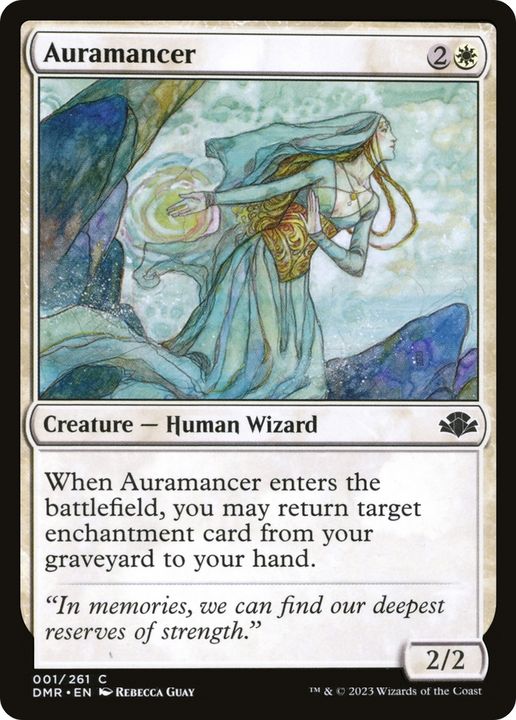 Auramancer in the group Magic the Gathering / Types / Creatures / Wizard at Proxyprinters.com (93455)