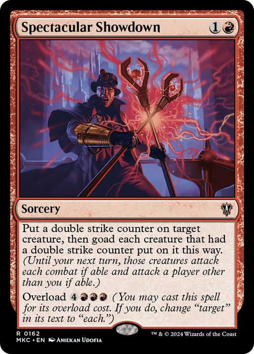 Spectacular Showdown in the group Magic the Gathering / Types / Colors / Red at Proxyprinters.com (93469)