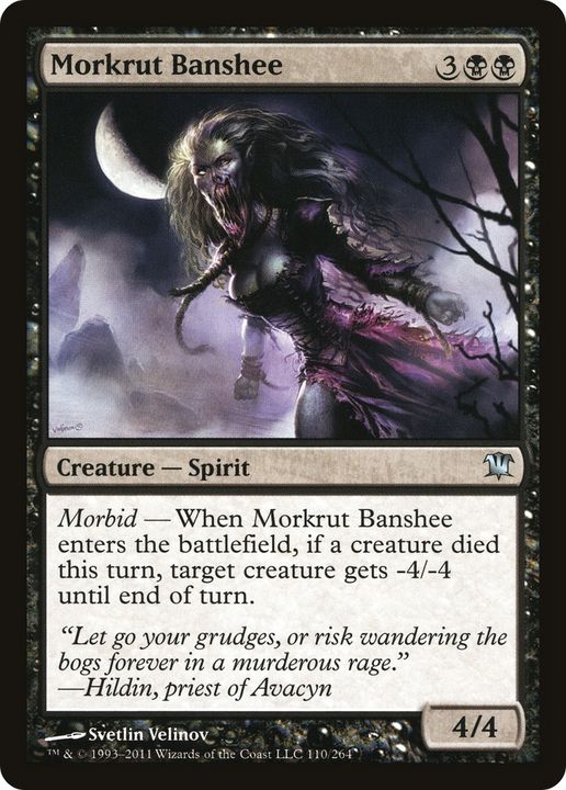 Morkrut Banshee in the group Magic the Gathering / Types / Colors / Black at Proxyprinters.com (93482)