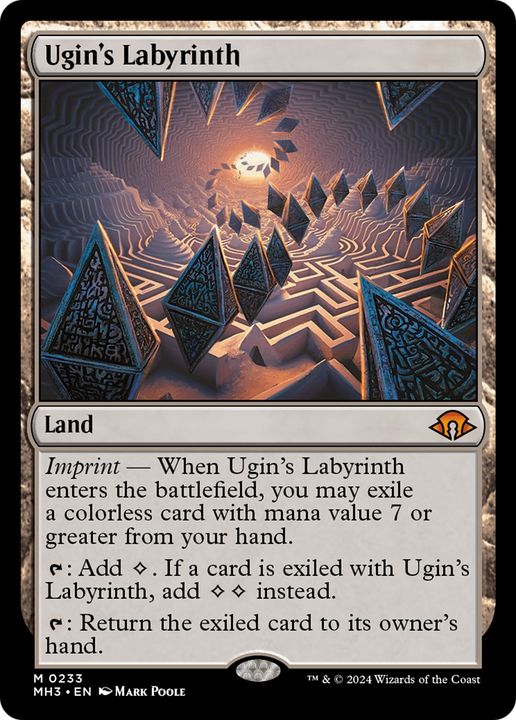 Ugin's Labyrinth in the group Magic the Gathering / Sets / Modern Horizons 3 Commander at Proxyprinters.com (93507)