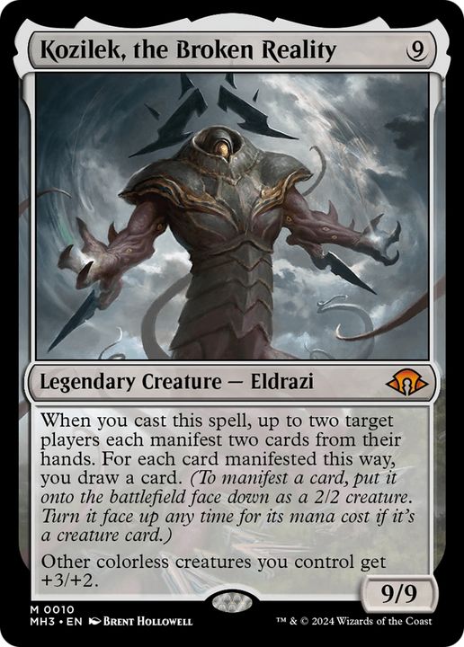 Kozilek, the Broken Reality in the group Magic the Gathering / Sets / Modern Horizons 3 Commander at Proxyprinters.com (93513)