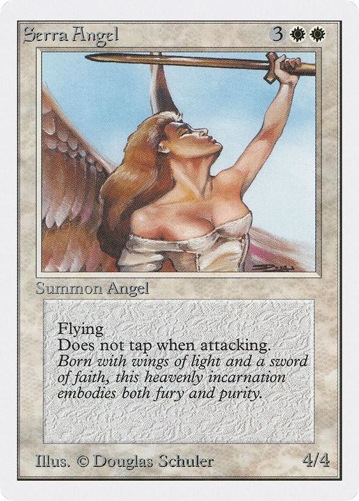 Serra Angel in the group Magic the Gathering / Types / Colors / White at Proxyprinters.com (9353)