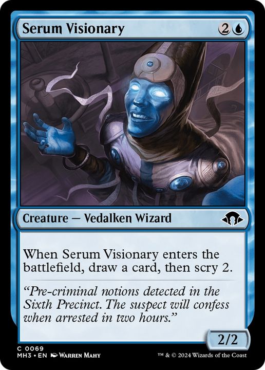 Serum Visionary in the group Magic the Gathering / Sets / Modern Horizons 3 Commander at Proxyprinters.com (93530)