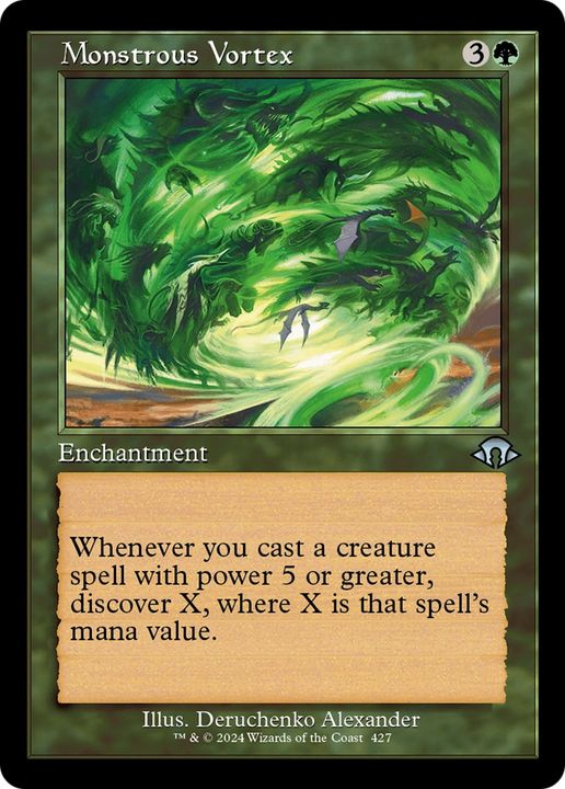 Monstrous Vortex in the group Magic the Gathering / Sets / Modern Horizons 3 Commander at Proxyprinters.com (93534)