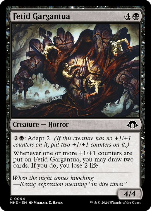 Fetid Gargantua in the group Magic the Gathering / Sets / Modern Horizons 3 Commander at Proxyprinters.com (93548)