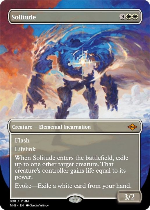 Solitude in the group Magic the Gathering / Types / Colors / White at Proxyprinters.com (9355)