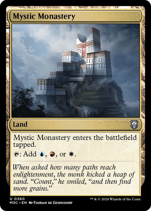 Mystic Monastery in the group Magic the Gathering / Sets / Modern Horizons 3 Tokens at Proxyprinters.com (93562)