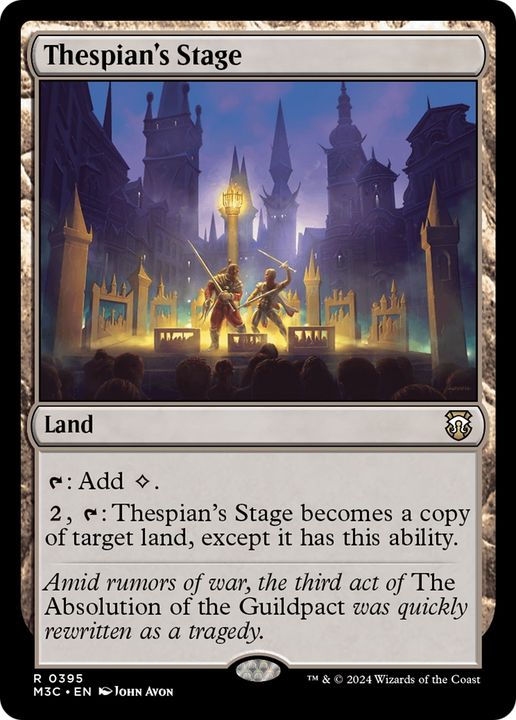 Thespian's Stage in the group Magic the Gathering / Sets / Modern Horizons 3 Tokens at Proxyprinters.com (93570)