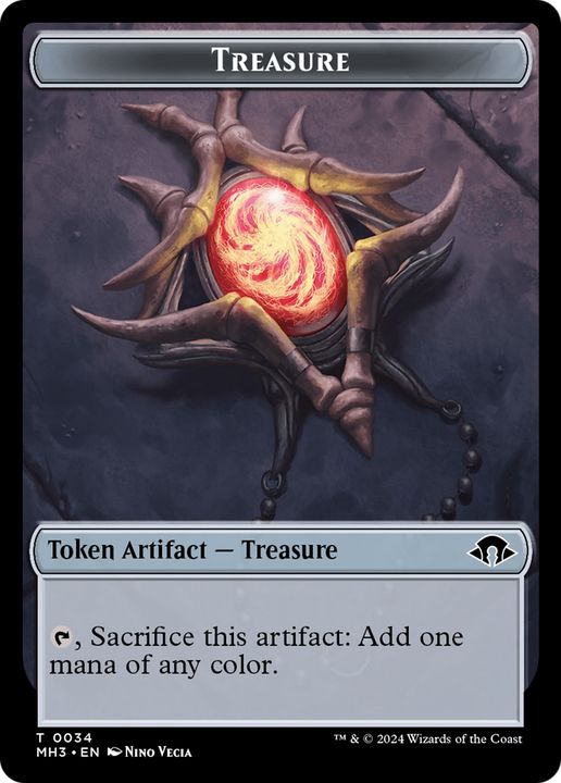 Treasure in the group Magic the Gathering / Sets / Modern Horizons Promos at Proxyprinters.com (93572)