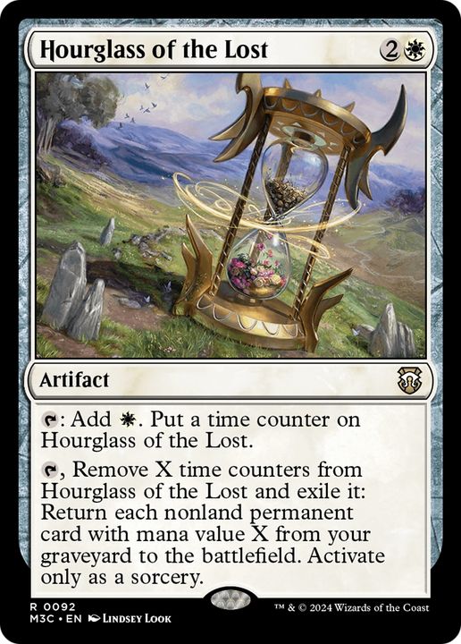 Hourglass of the Lost in the group Magic the Gathering / Sets / Modern Horizons 3 Tokens at Proxyprinters.com (93581)