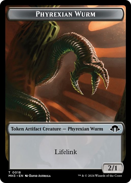 Phyrexian Wurm in the group Magic the Gathering / Sets / Modern Horizons Promos at Proxyprinters.com (93582)