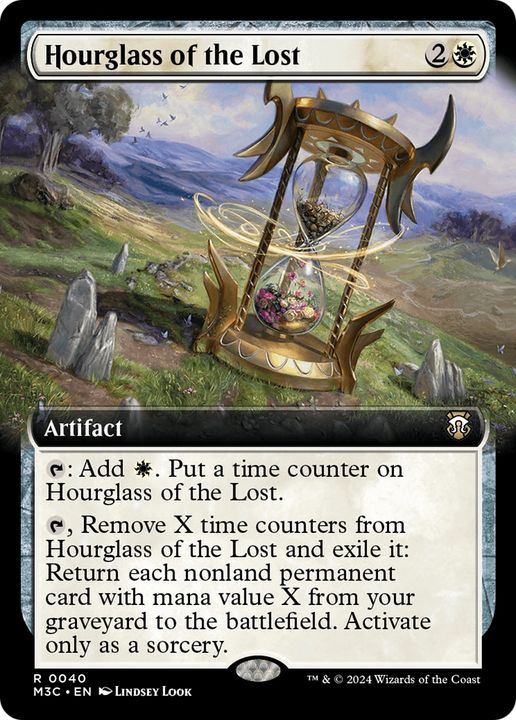 Hourglass of the Lost in the group Magic the Gathering / Sets / Modern Horizons 3 Tokens at Proxyprinters.com (93588)