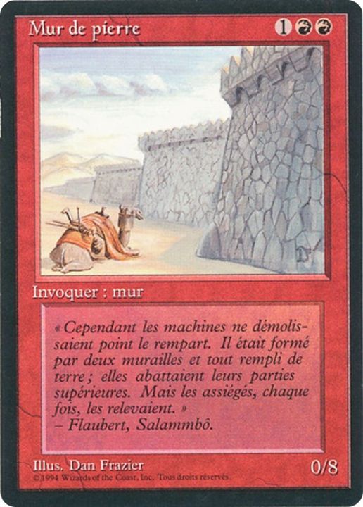 Wall of Stone in the group Magic the Gathering / Types / Colors / Red at Proxyprinters.com (9360)