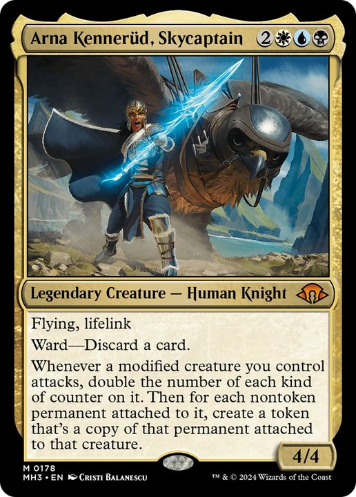 Arna Kennerüd, Skycaptain in the group Magic the Gathering / Sets / Modern Horizons 3 Commander at Proxyprinters.com (93600)