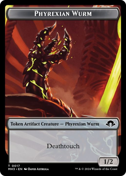 Phyrexian Wurm in the group Magic the Gathering / Sets / Modern Horizons Promos at Proxyprinters.com (93608)