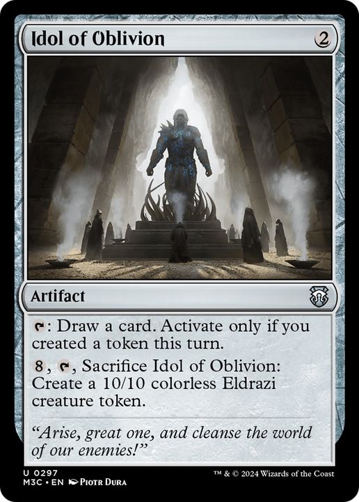 Idol of Oblivion in the group Magic the Gathering / Sets / Modern Horizons 3 Tokens at Proxyprinters.com (93618)