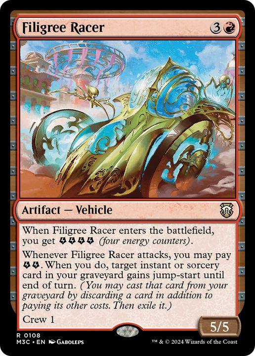 Filigree Racer in the group Magic the Gathering / Sets / Modern Horizons 3 Tokens at Proxyprinters.com (93626)