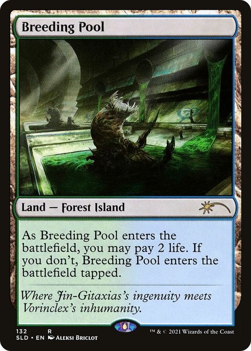 Breeding Pool in the group Magic the Gathering / Types / Land / Forest at Proxyprinters.com (9363)