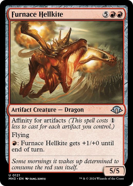 Furnace Hellkite in the group Magic the Gathering / Sets / Modern Horizons 3 Commander at Proxyprinters.com (93631)