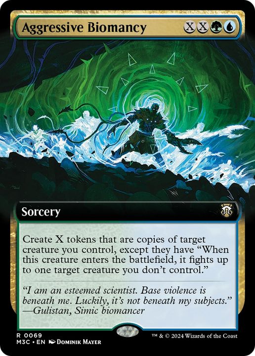 Aggressive Biomancy in the group Magic the Gathering / Sets / Modern Horizons 3 Tokens at Proxyprinters.com (93646)