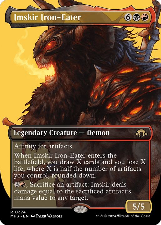 Imskir Iron-Eater in the group Magic the Gathering / Sets / Modern Horizons 3 Commander at Proxyprinters.com (93659)