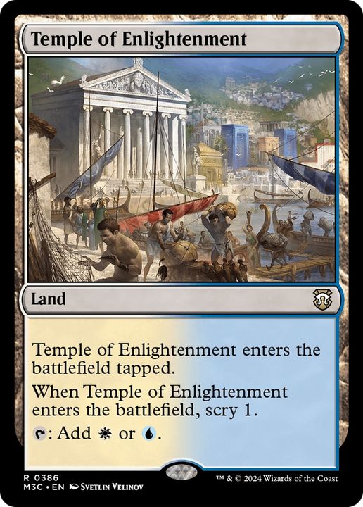 Temple of Enlightenment in the group Magic the Gathering / Sets / Modern Horizons 3 Tokens at Proxyprinters.com (93668)