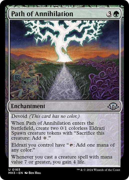 Path of Annihilation in the group Magic the Gathering / Sets / Modern Horizons 3 Commander at Proxyprinters.com (93672)