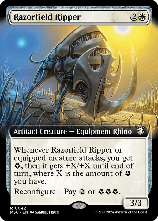 Razorfield Ripper in the group Magic the Gathering / Sets / Modern Horizons 3 Tokens at Proxyprinters.com (93697)