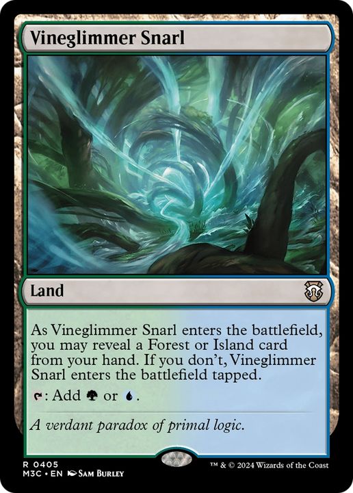 Vineglimmer Snarl in the group Magic the Gathering / Sets / Modern Horizons 3 Tokens at Proxyprinters.com (93702)