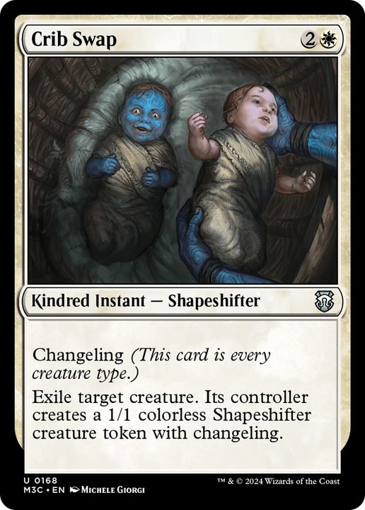 Crib Swap in the group Magic the Gathering / Sets / Modern Horizons 3 Tokens at Proxyprinters.com (93706)