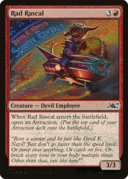 Rad Rascal in the group Magic the Gathering / Types / Colors / Red at Proxyprinters.com (9372)