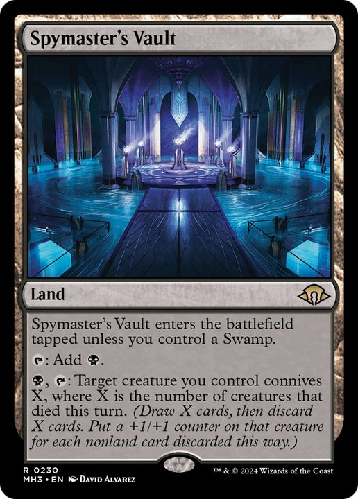 Spymaster's Vault in the group Magic the Gathering / Sets / Modern Horizons 3 Commander at Proxyprinters.com (93747)