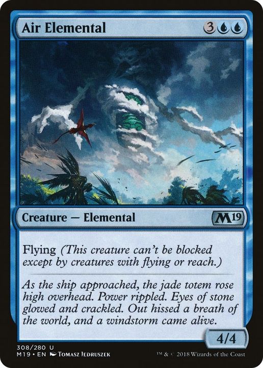 Air Elemental in the group Magic the Gathering / Types / Colors / Blue at Proxyprinters.com (9375)