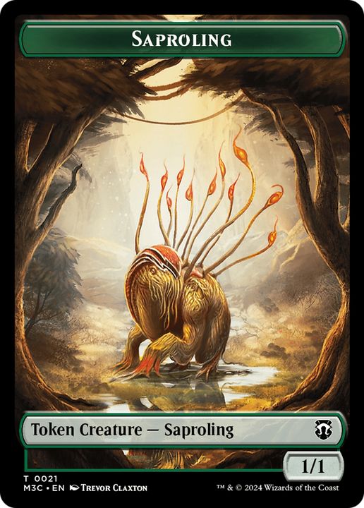 Saproling in the group Magic the Gathering / Types / Colors / Green at Proxyprinters.com (93754)