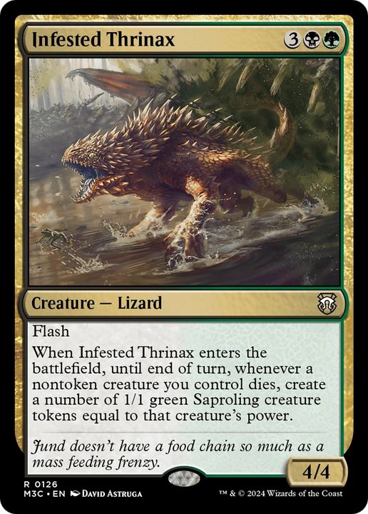 Infested Thrinax in the group Magic the Gathering / Sets / Modern Horizons 3 Tokens at Proxyprinters.com (93756)