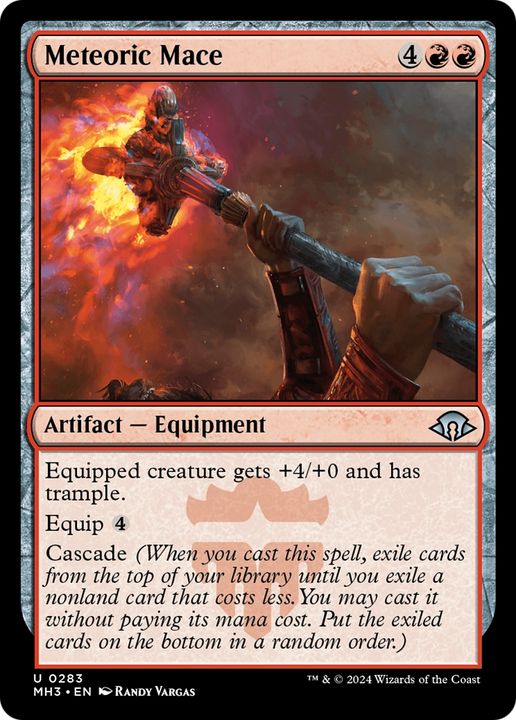 Meteoric Mace in the group Magic the Gathering / Sets / Modern Horizons 3 Commander at Proxyprinters.com (93757)